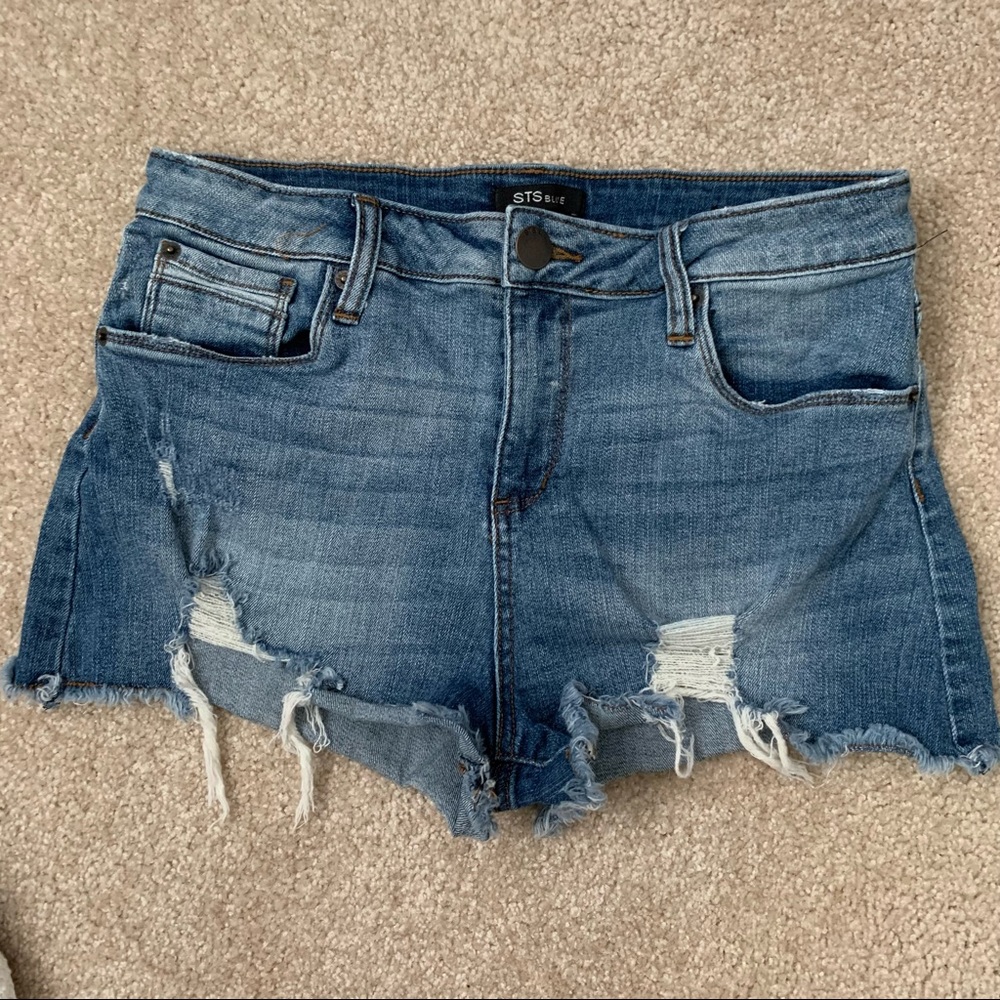STS Blue denim jean shorts